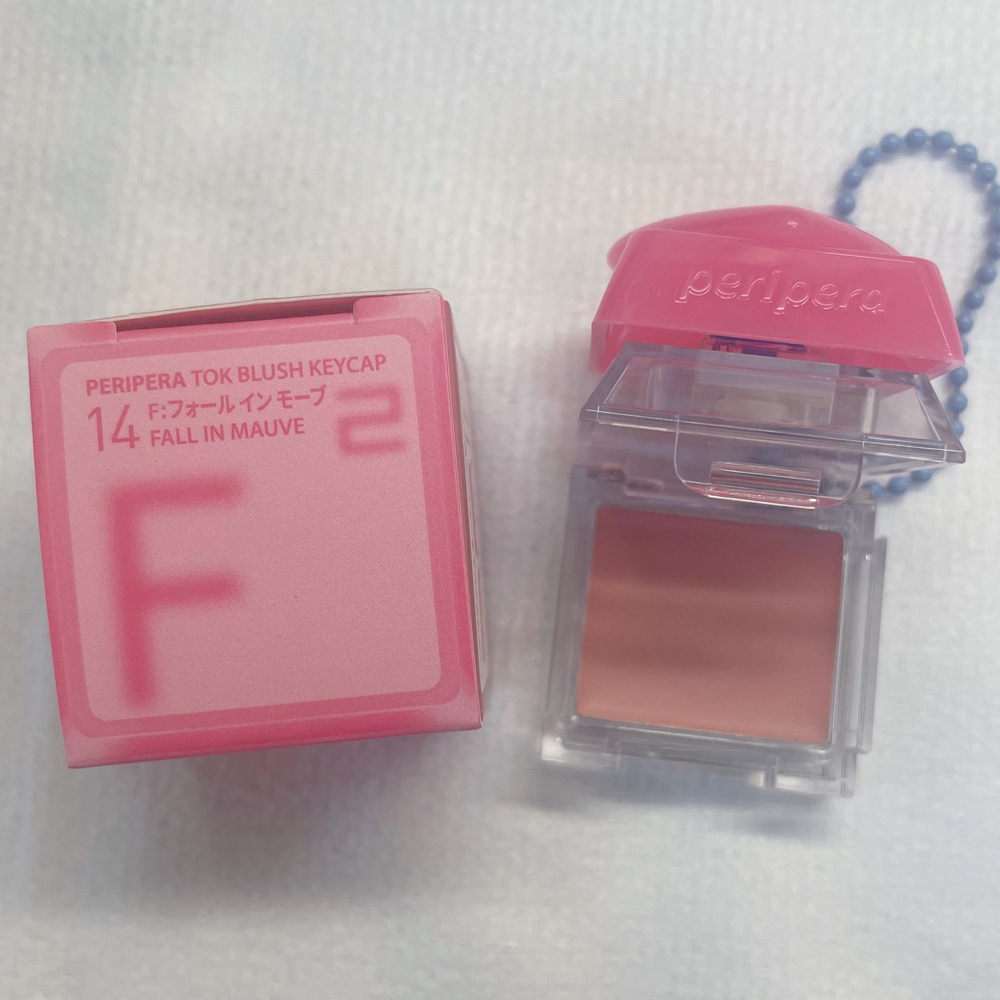 ペリペラ トック ブラッシュ キーキャップ/PERIPERA/パウダーチークを使ったクチコミ(2枚目)