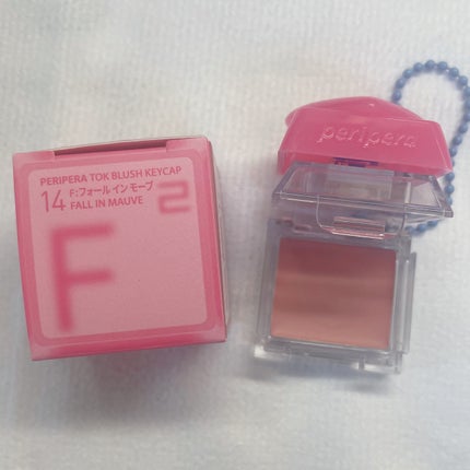 ペリペラ トック ブラッシュ キーキャップ/PERIPERA/パウダーチークを使ったクチコミ(2枚目)