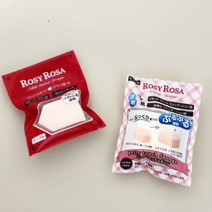 バリュースポンジN ハウス型タイプS 30P/ロージーローザ/パフ・スポンジを使ったクチコミ(1枚目)