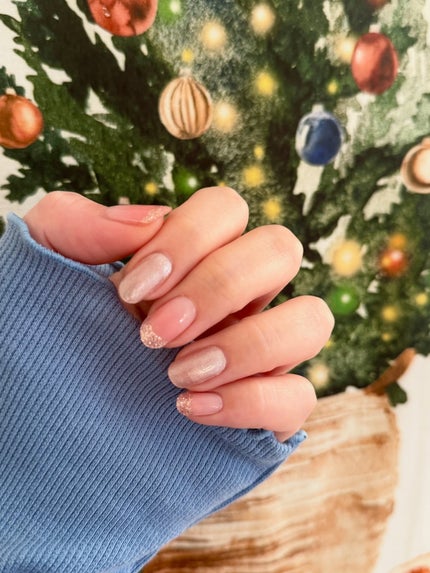 セミキュアジェルネイル(ハンド)/ohora/ネイルシールを使ったクチコミ(1枚目)