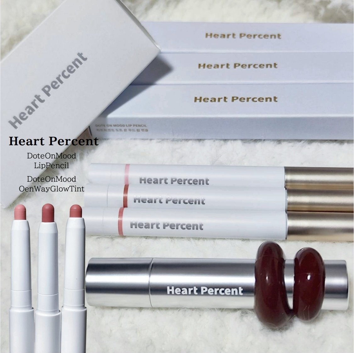 ドットオンムードリップペンシル/Heart Percent/リップライナーを使ったクチコミ（1枚目）
