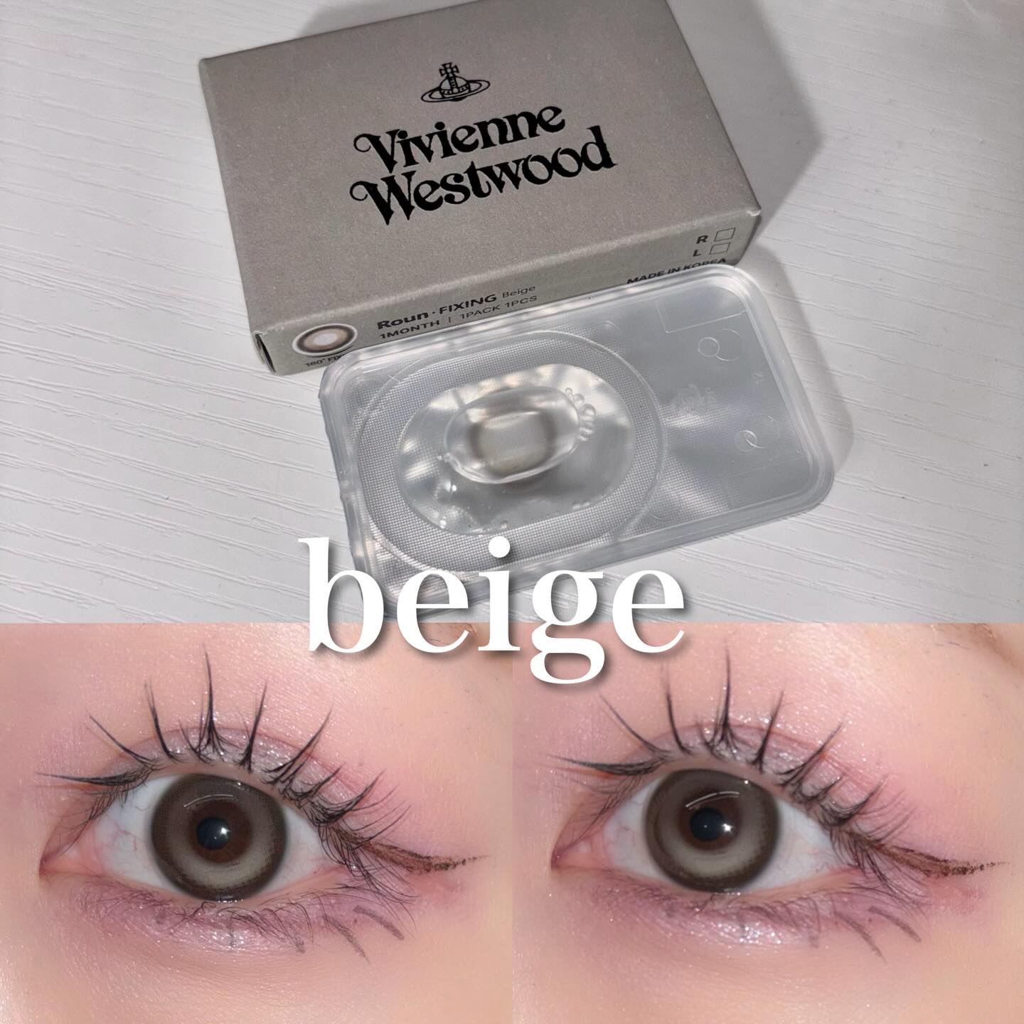 VivienneWestwood 1month/Vivienne Westwood/１ヶ月（１MONTH）カラコンを使ったクチコミ（3枚目）