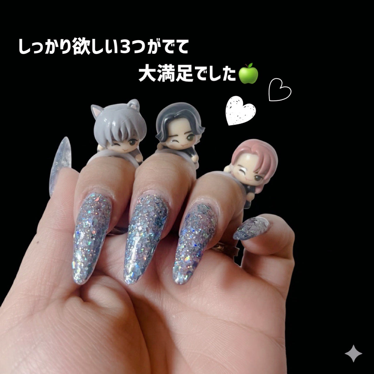 びっくらたまご Mrs. GREEN APPLE/バンダイ/炭酸系入浴剤を使ったクチコミ(4枚目)