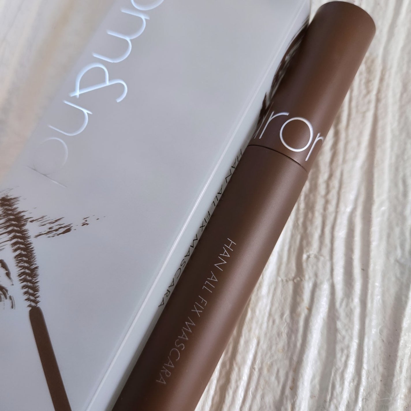 ハンオールフィックスマスカラ/rom&nd/マスカラを使ったクチコミ(2枚目)