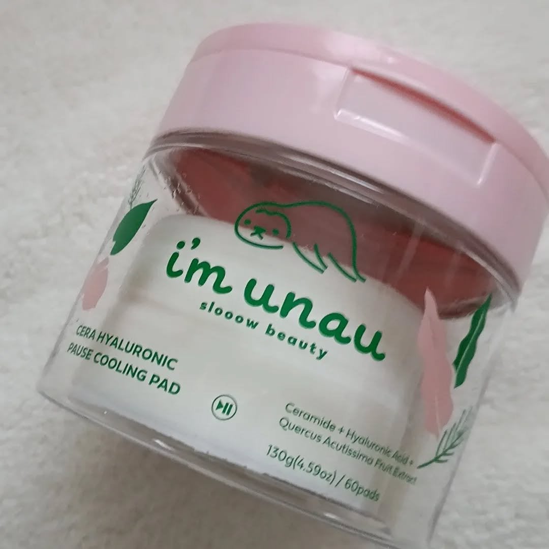セラ ヒアルロニック ポーズ クーリングパッド/i’m unau/トナーパッドを使ったクチコミ(2枚目)