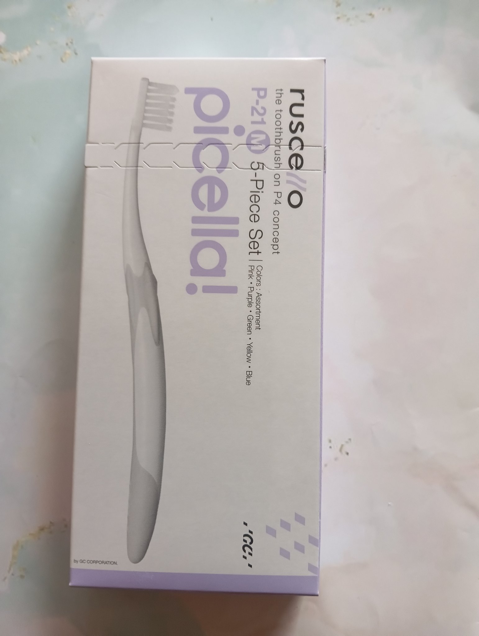 歯ブラシ　P-20M/ルシェロ/歯ブラシを使ったクチコミ（1枚目）