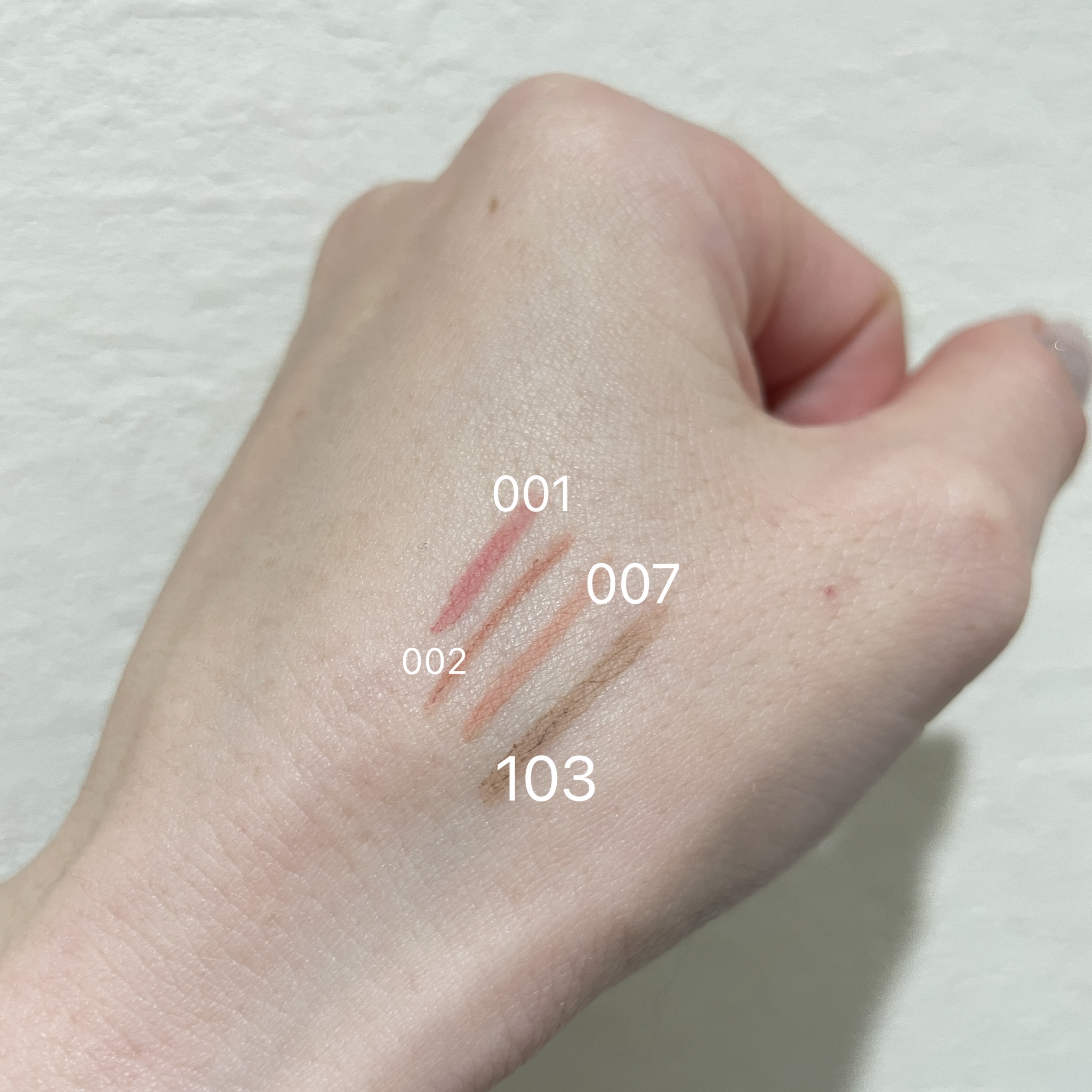 オーバーディテールリップペンシル/nonoer/リップライナーを使ったクチコミ（3枚目）