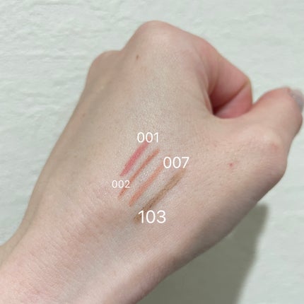 オーバーディテールリップペンシル/nonoer/リップライナーを使ったクチコミ(3枚目)