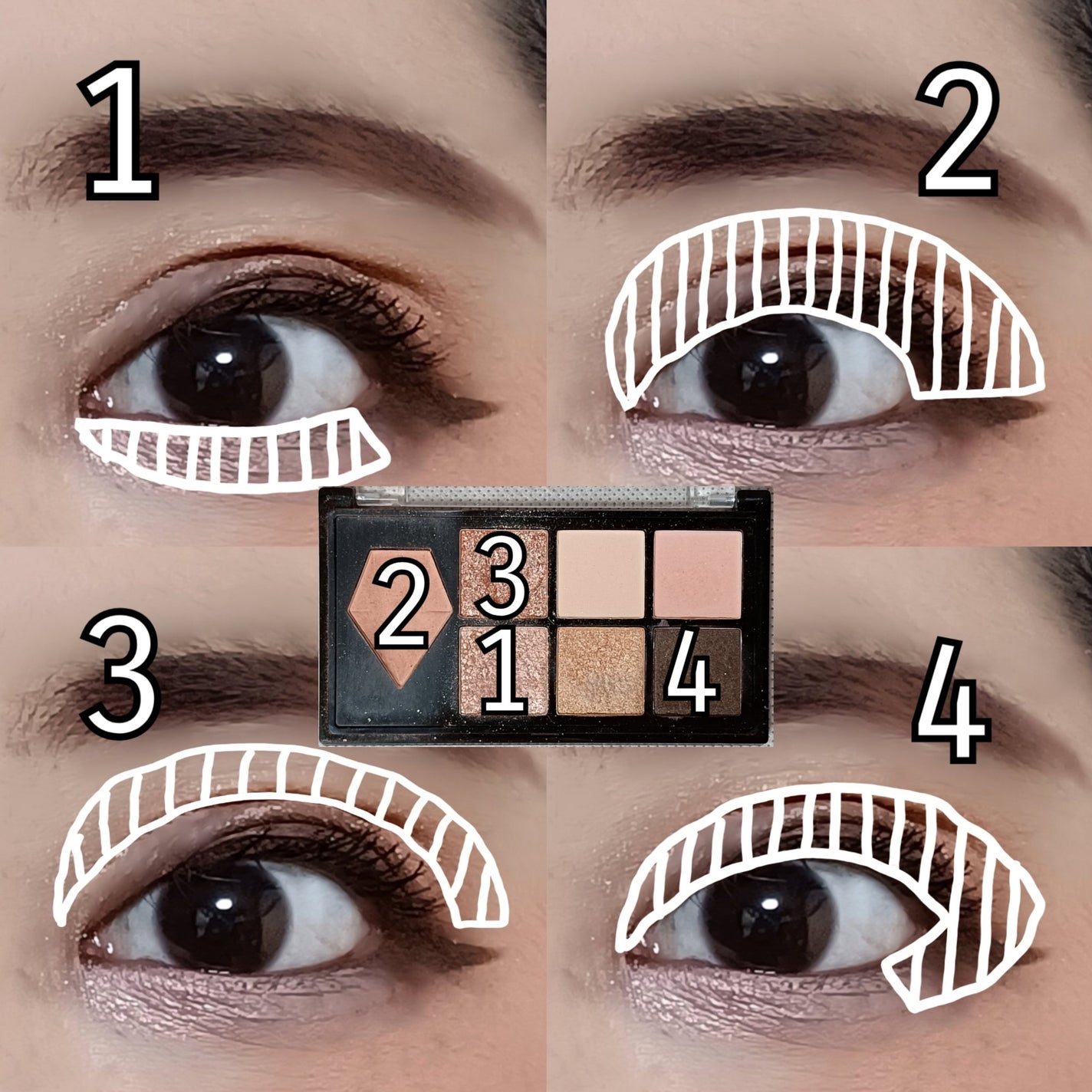 ノーズ&アイブロウパウダー/CEZANNE/パウダーアイブロウを使ったクチコミ(5枚目)