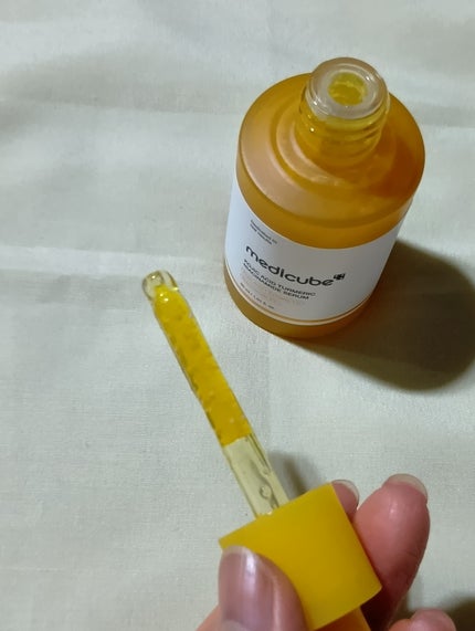 コウジ酸ビタナイアシンセラム/MEDICUBE/美容液を使ったクチコミ(3枚目)