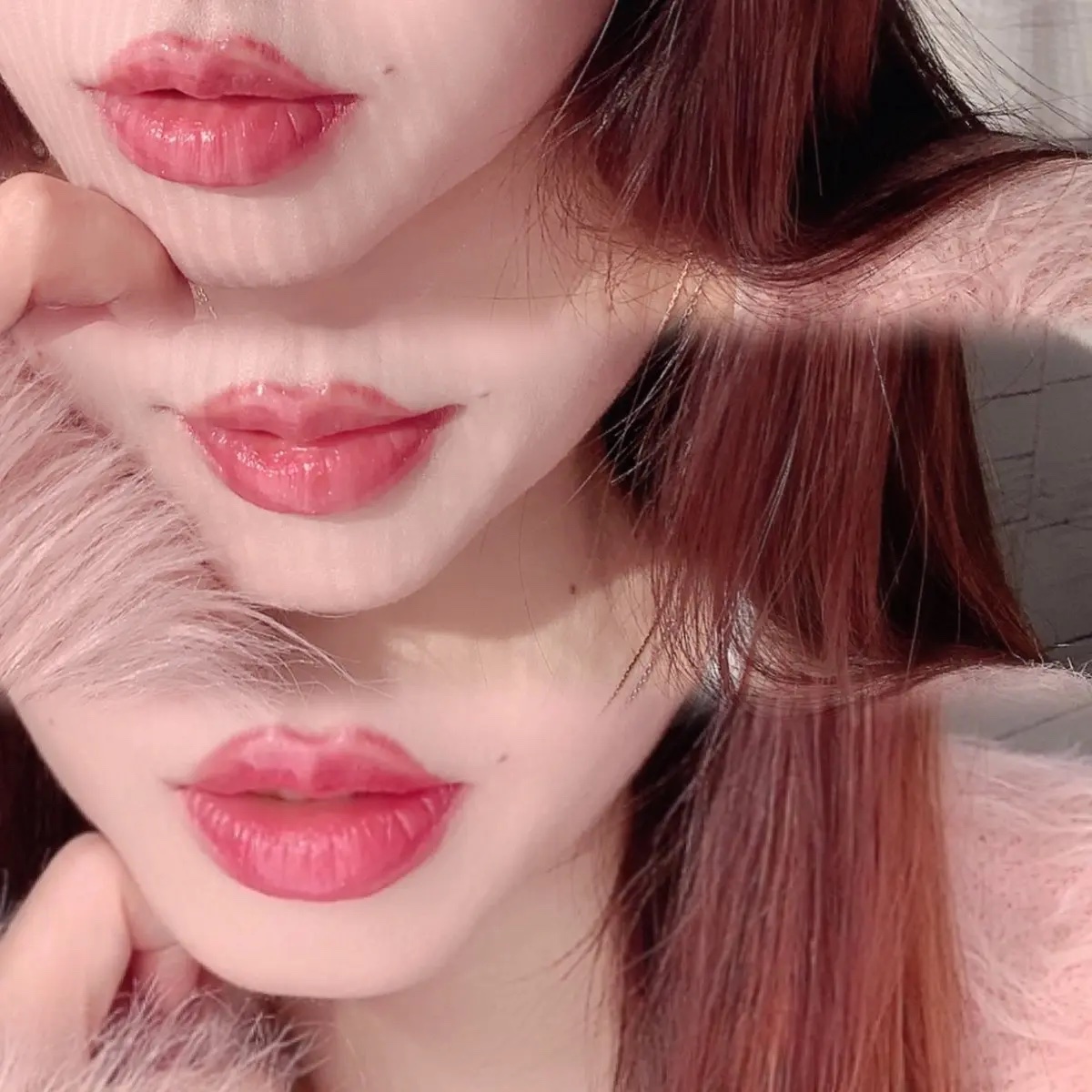 YSLのリップにプランパー重ねたら
ちょっとマイルドになる
かわいい。つやつや

YSL ラブシャイン リップスティック 
No.218 ヴァイブラント ラズベリー

YSL ラブシャイン グロスプランパー
スパークリングドリーム

#マル