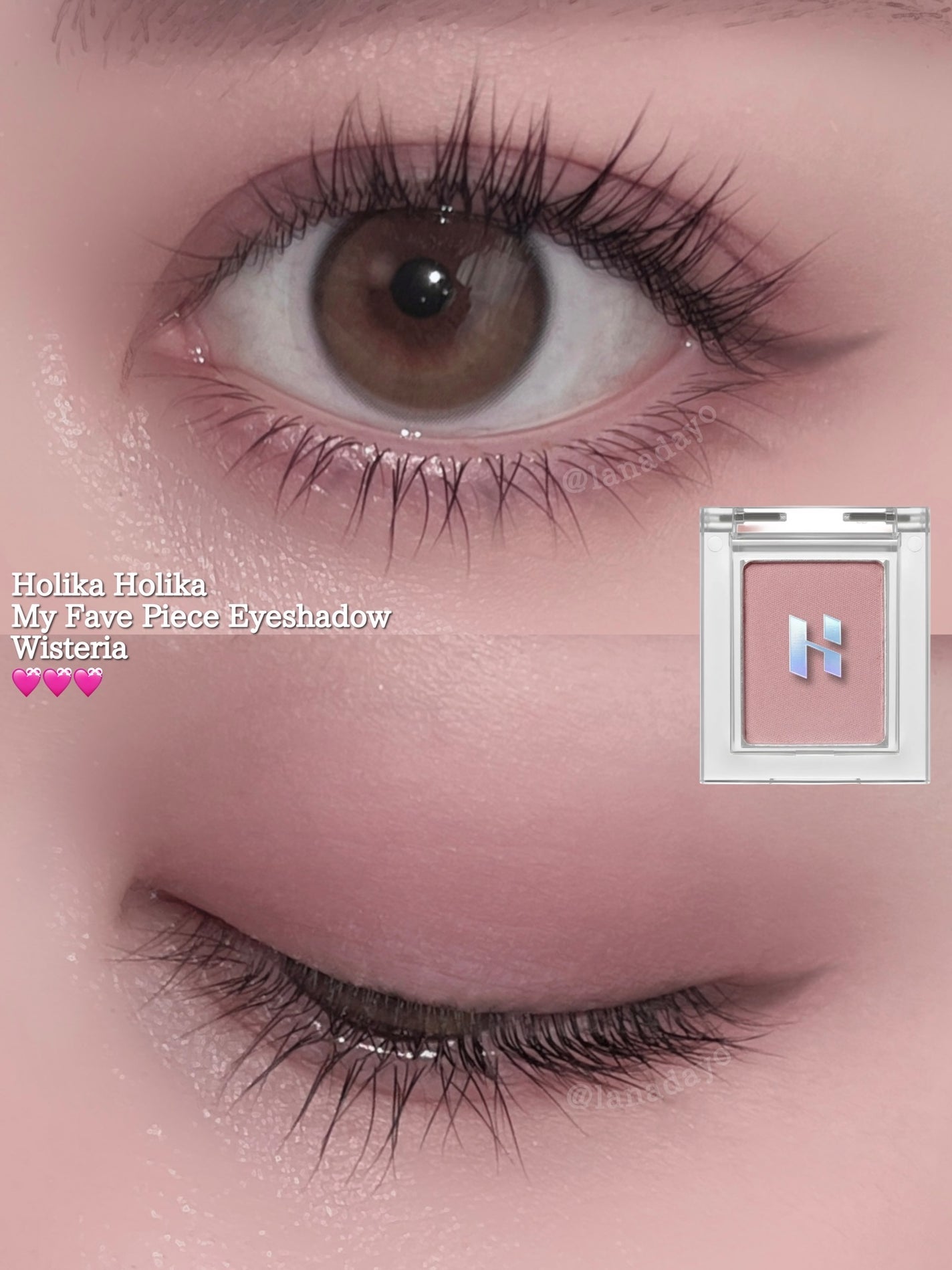 マイフェイブピースアイシャドウ/HOLIKA HOLIKA/単色アイシャドウを使ったクチコミ(1枚目)