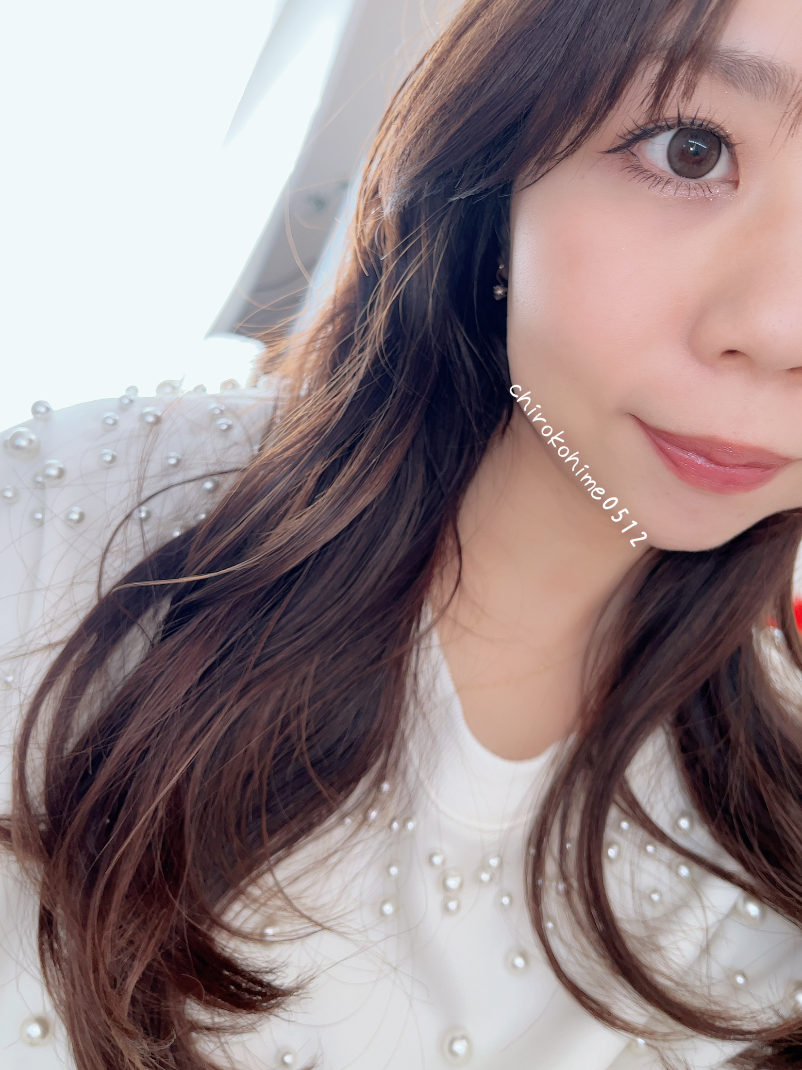 ラディリス 1day シャイニーパール(Shiny Pearl)/スウィート/ワンデー（１DAY）カラコンを使ったクチコミ（3枚目）