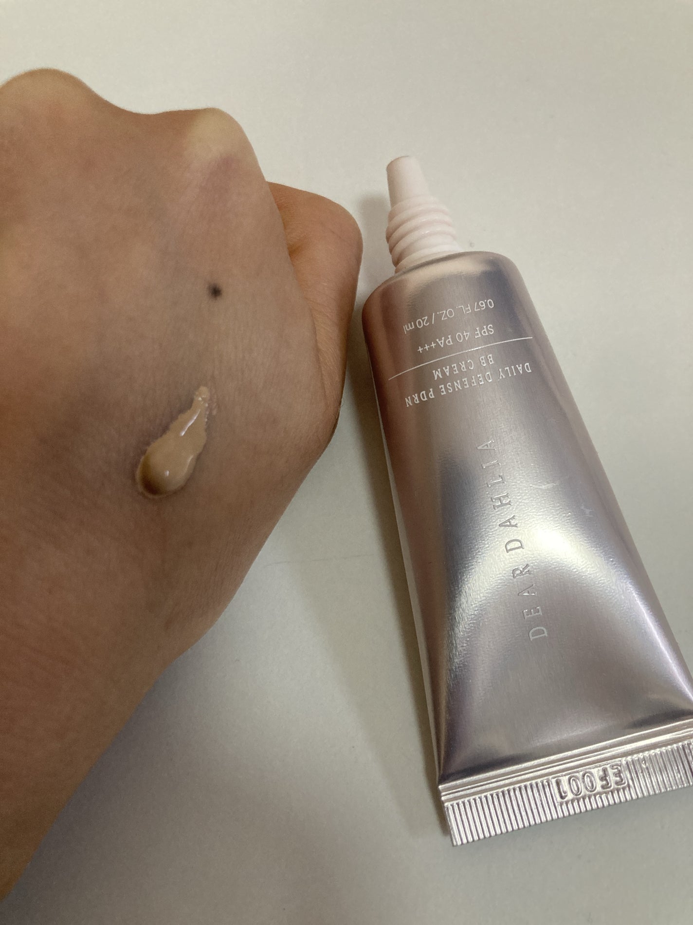 デイリーディフェンスPDRN BBクリーム/DEAR DAHLIA/BBクリームを使ったクチコミ(2枚目)