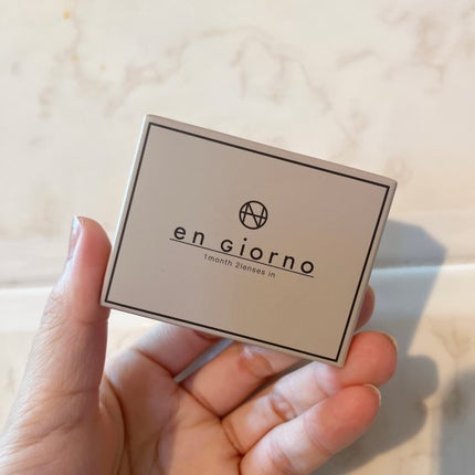 アンジョルノ/en Giorno/カラーコンタクトレンズを使ったクチコミ(1枚目)