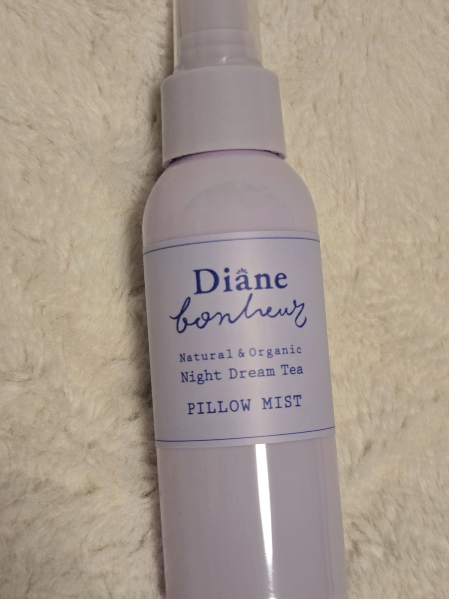 ダイアンボヌール おやすみピローミスト ナイトドリームティーの香り/ダイアン/ファブリックミストを使ったクチコミ（1枚目）