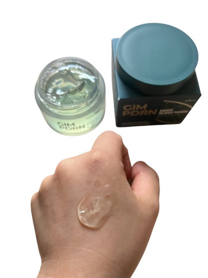 海苔PDRNディープスリープマスク/Isntree/オールインワン化粧品を使ったクチコミ(5枚目)