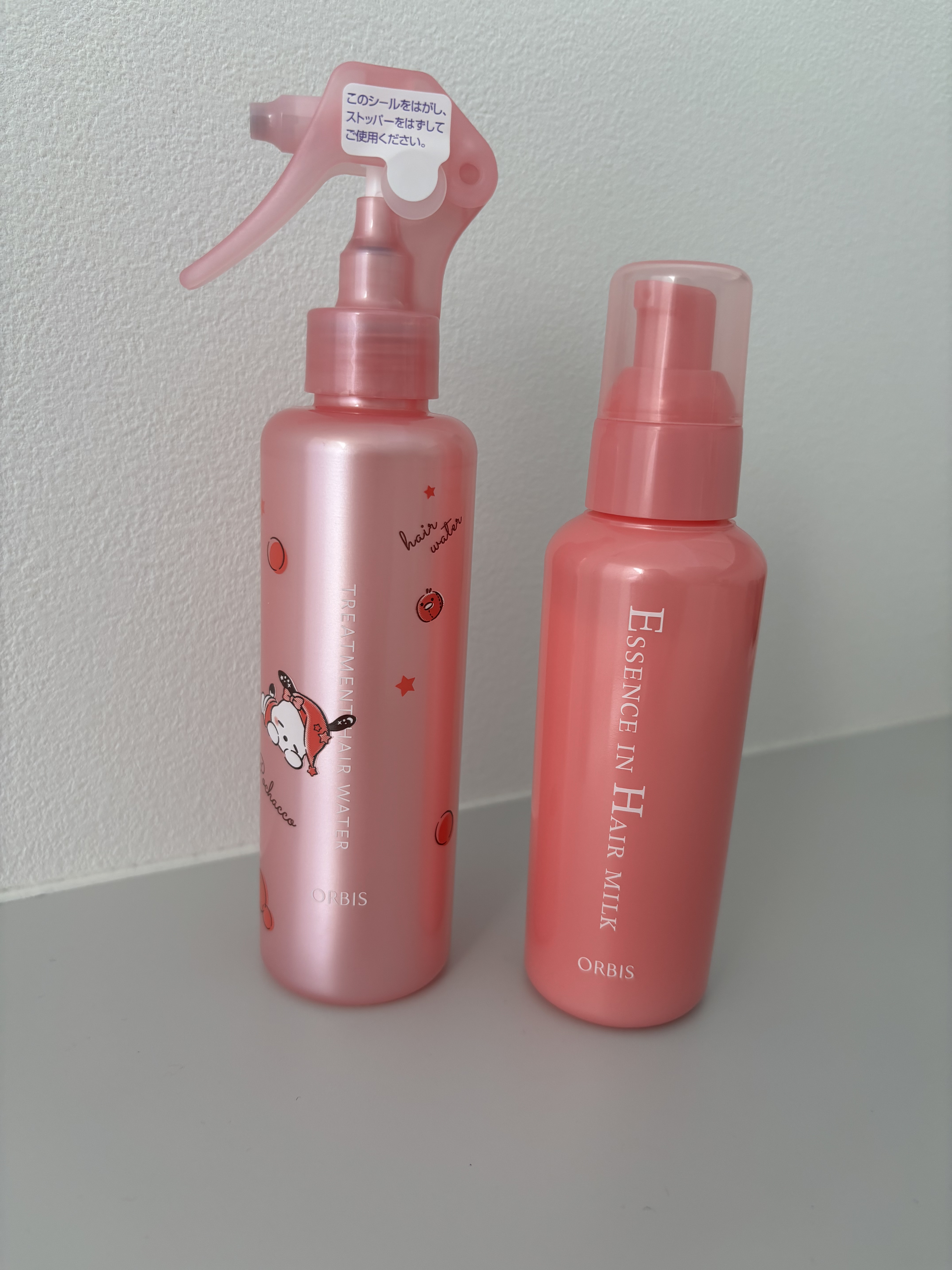 トリートメントヘアウォーター 限定ボトル 180ml（ポコチャ）/オルビス/アウトバストリートメントを使ったクチコミ（1枚目）