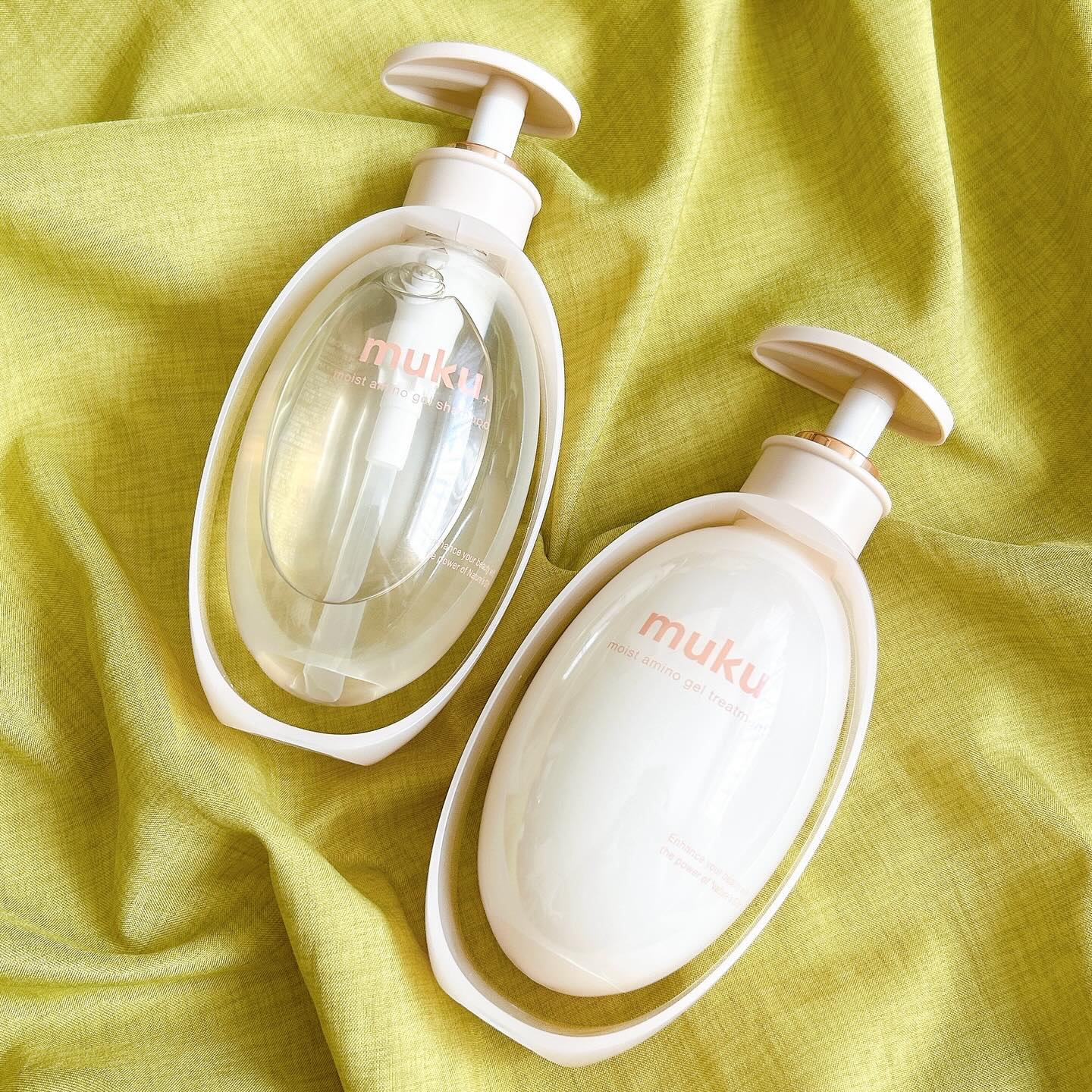 ムク+　モイスト　アミノジェル　シャンプー/ヘアトリートメント/muku+/市販シャンプーを使ったクチコミ（1枚目）