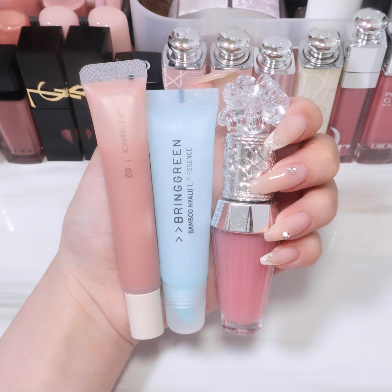 ジルスチュアート クリスタルブルーム リップブーケ セラム/JILL STUART/リッププランパーを使ったクチコミ(1枚目)