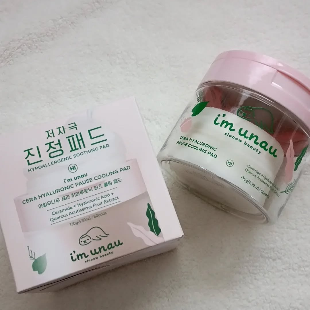 セラ ヒアルロニック ポーズ クーリングパッド/i’m unau/トナーパッドを使ったクチコミ(1枚目)