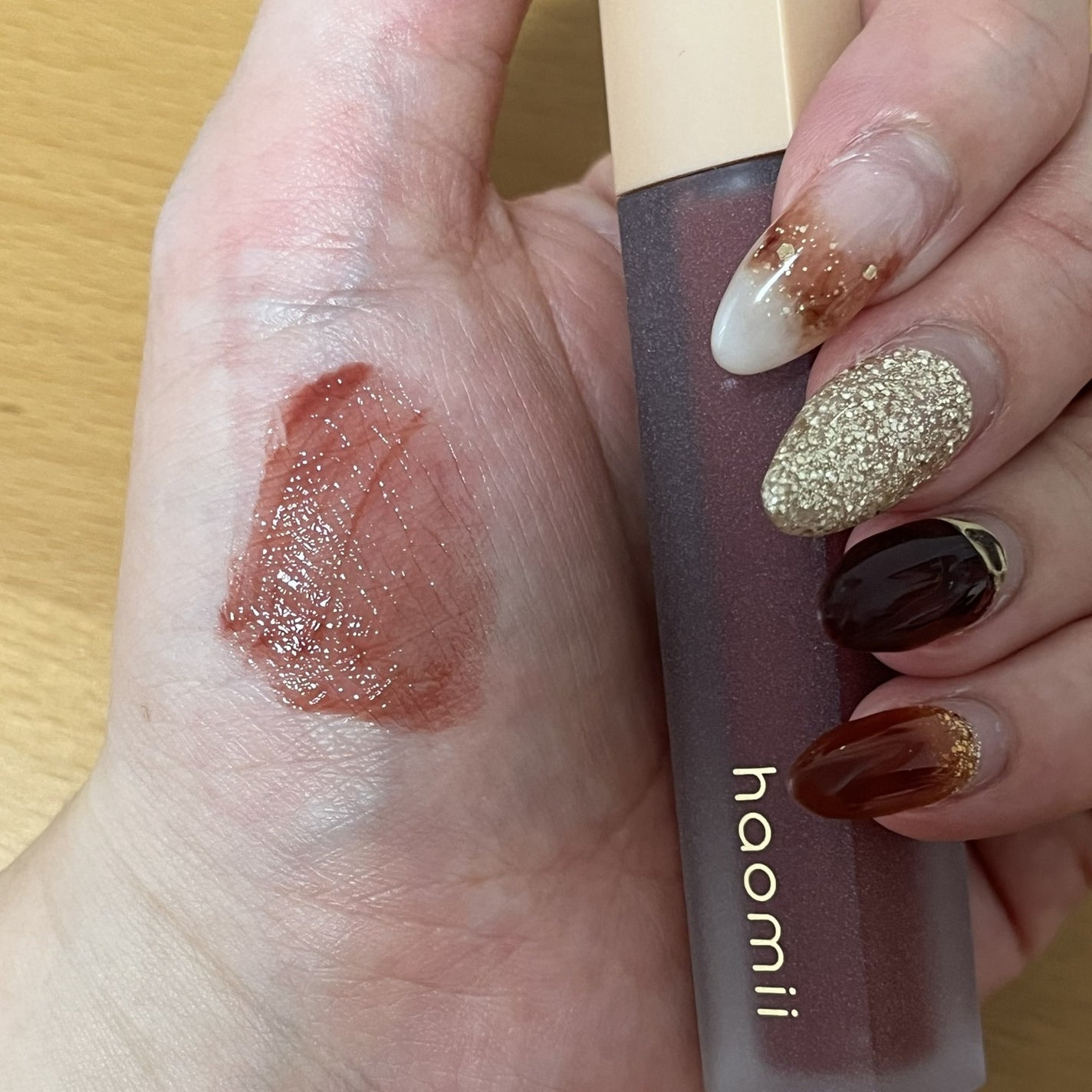 Melty flower lip tint/haomii/口紅を使ったクチコミ(3枚目)