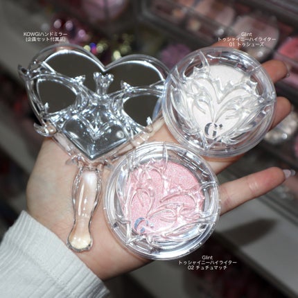 メガ割でパケ買いしてしまったglintの企画セット❤️🔥
Glint トゥシャイニーハイライター
01 トゥシューズ
02 チュチュマッチ
#本田ユニ推しコスメ #glint #メガ割購入品