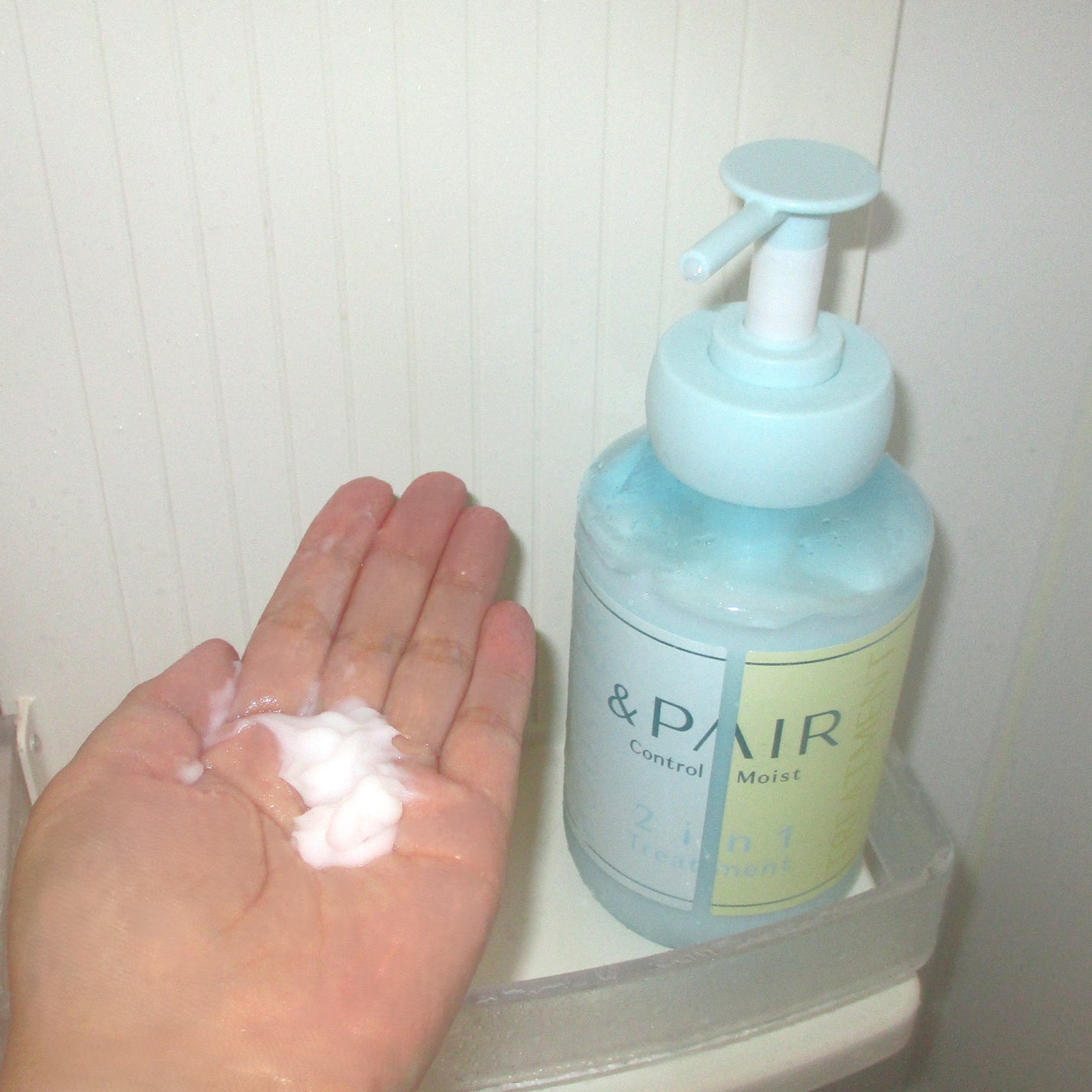 アンドペア コントロール モイスト 2in1 シャンプー&ヘアトリートメント/&PAIR/市販シャンプーを使ったクチコミ(5枚目)