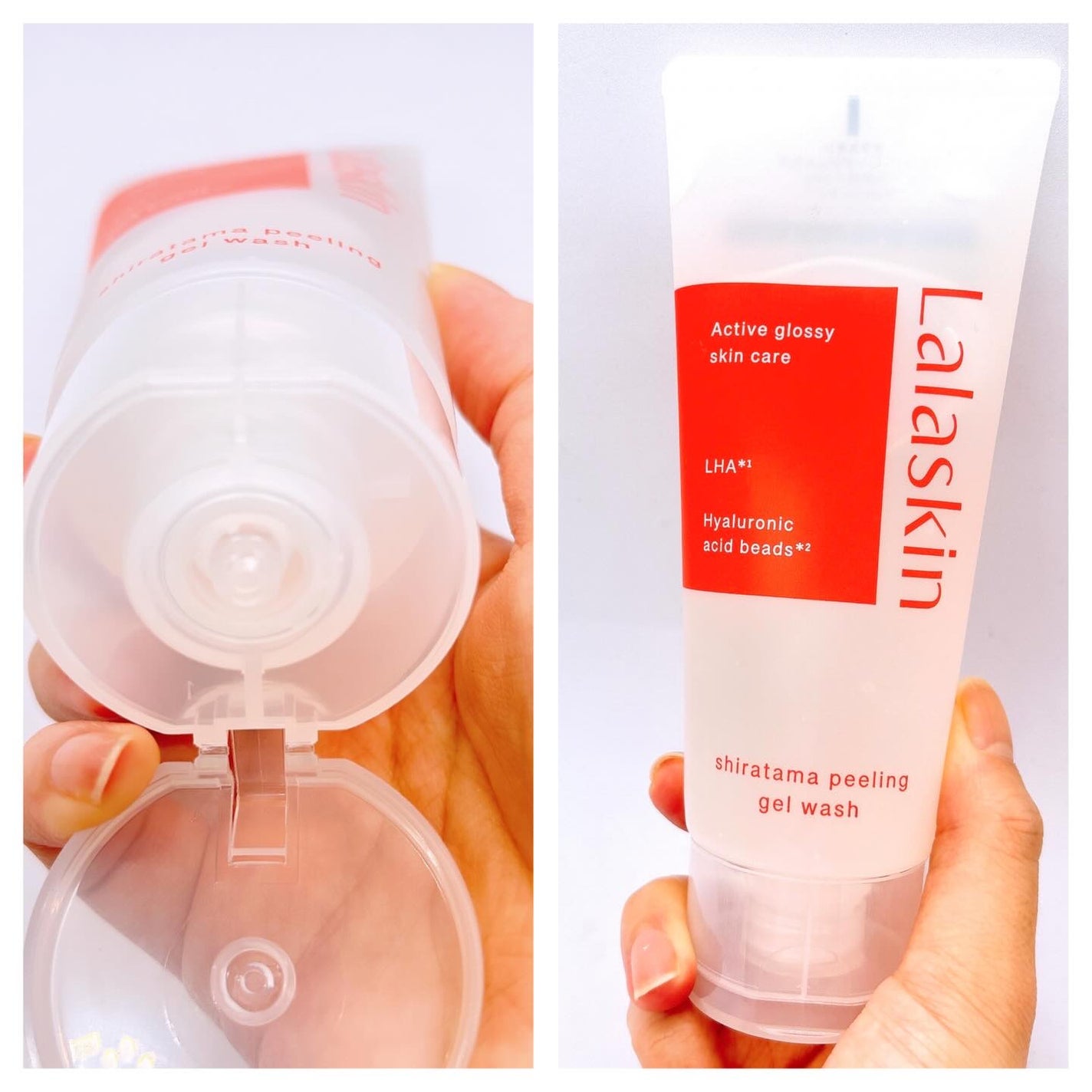 白玉ピーリングジェル洗顔/Lalaskin/その他洗顔料を使ったクチコミ(3枚目)