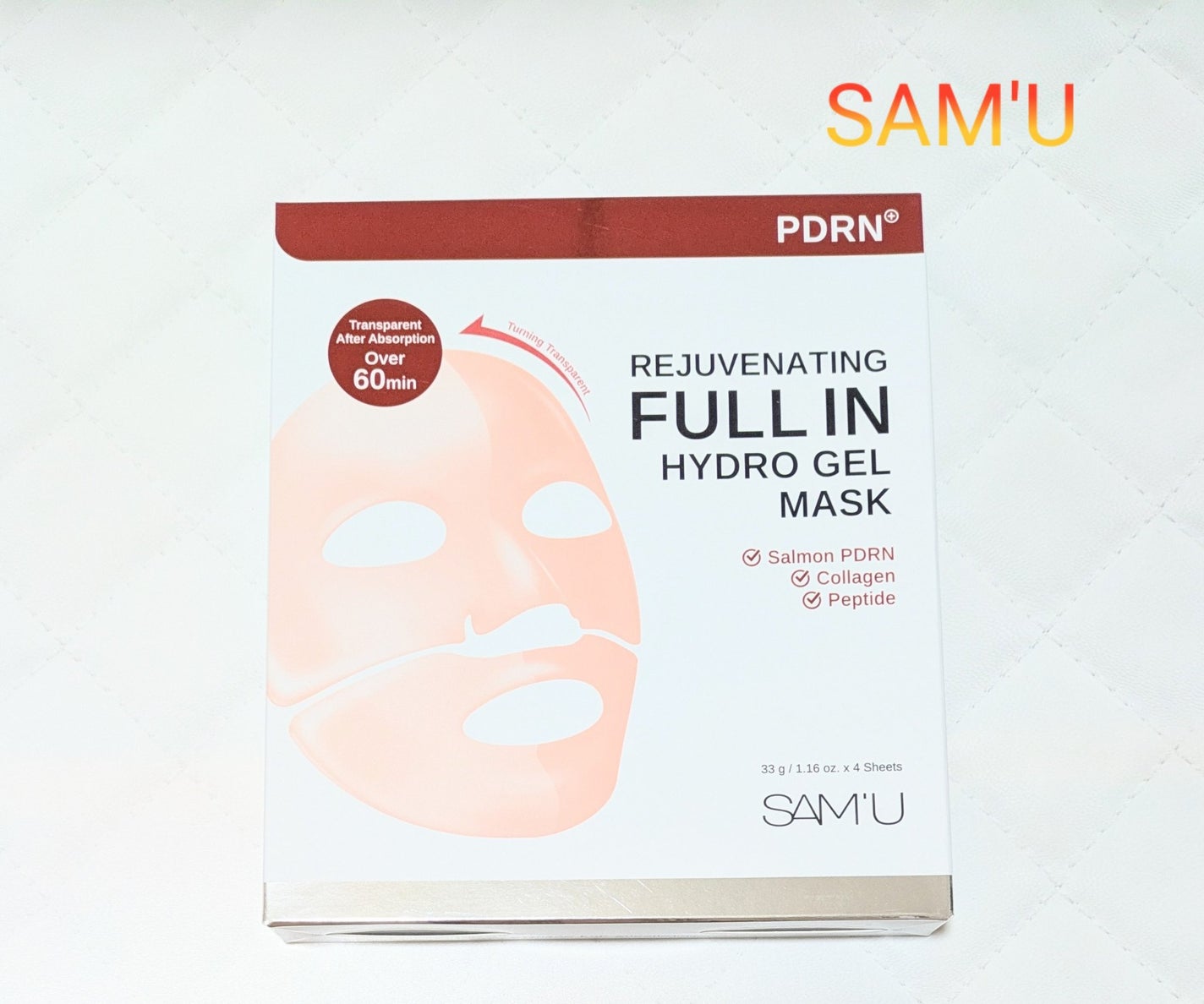 PDRNリジュべネティングフルインハイドロゲルマスク/SAM'U/シートマスク・パックを使ったクチコミ(1枚目)