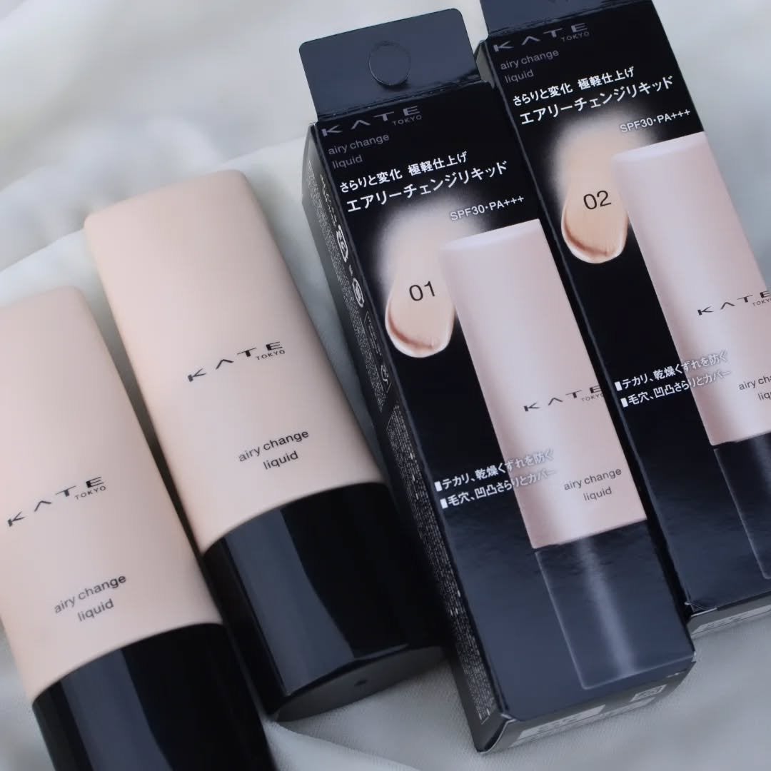 エアリーチェンジリキッド/KATE/リキッドファンデーションを使ったクチコミ(2枚目)