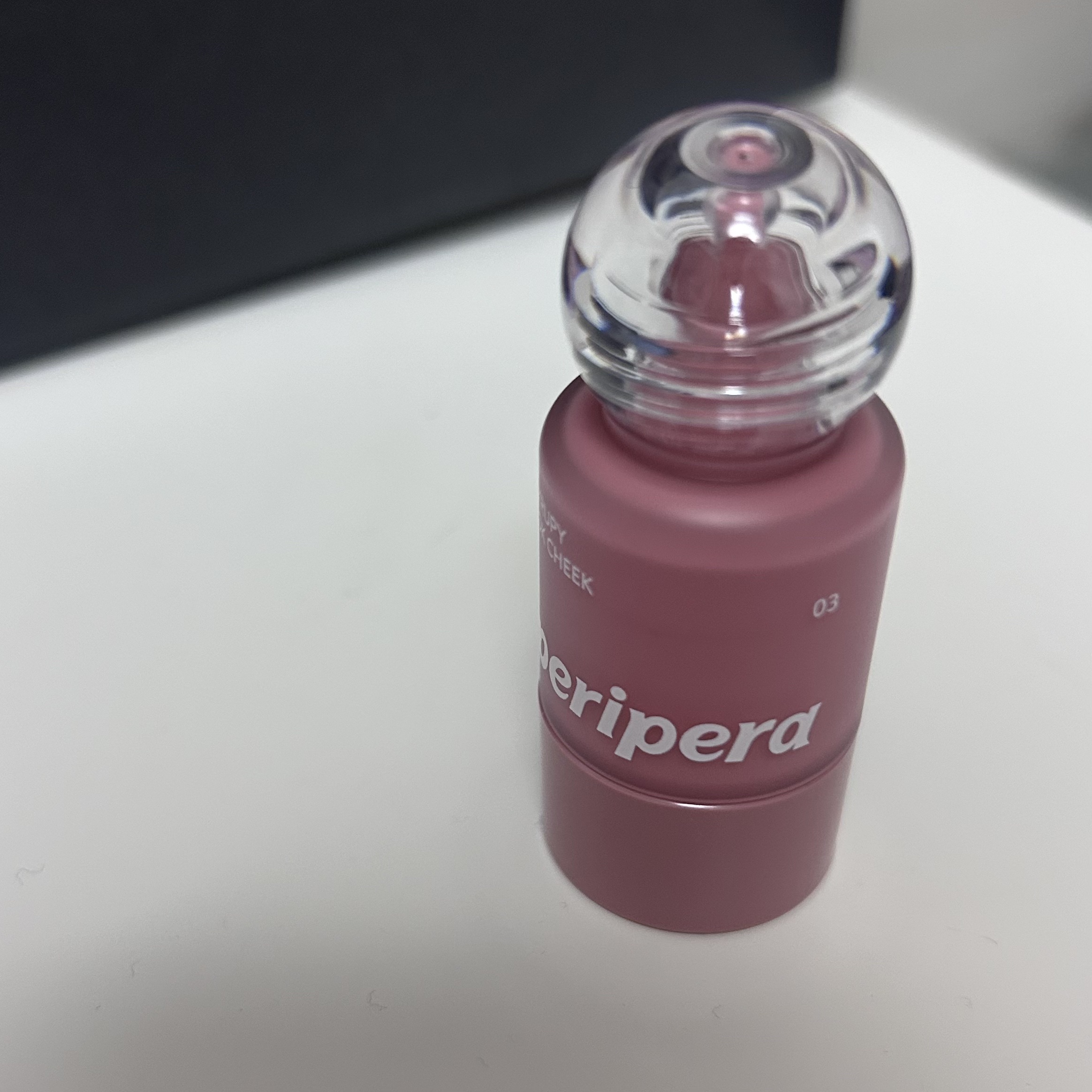 ペリペラ シロッピー トック チーク/PERIPERA/リキッドチークを使ったクチコミ（1枚目）