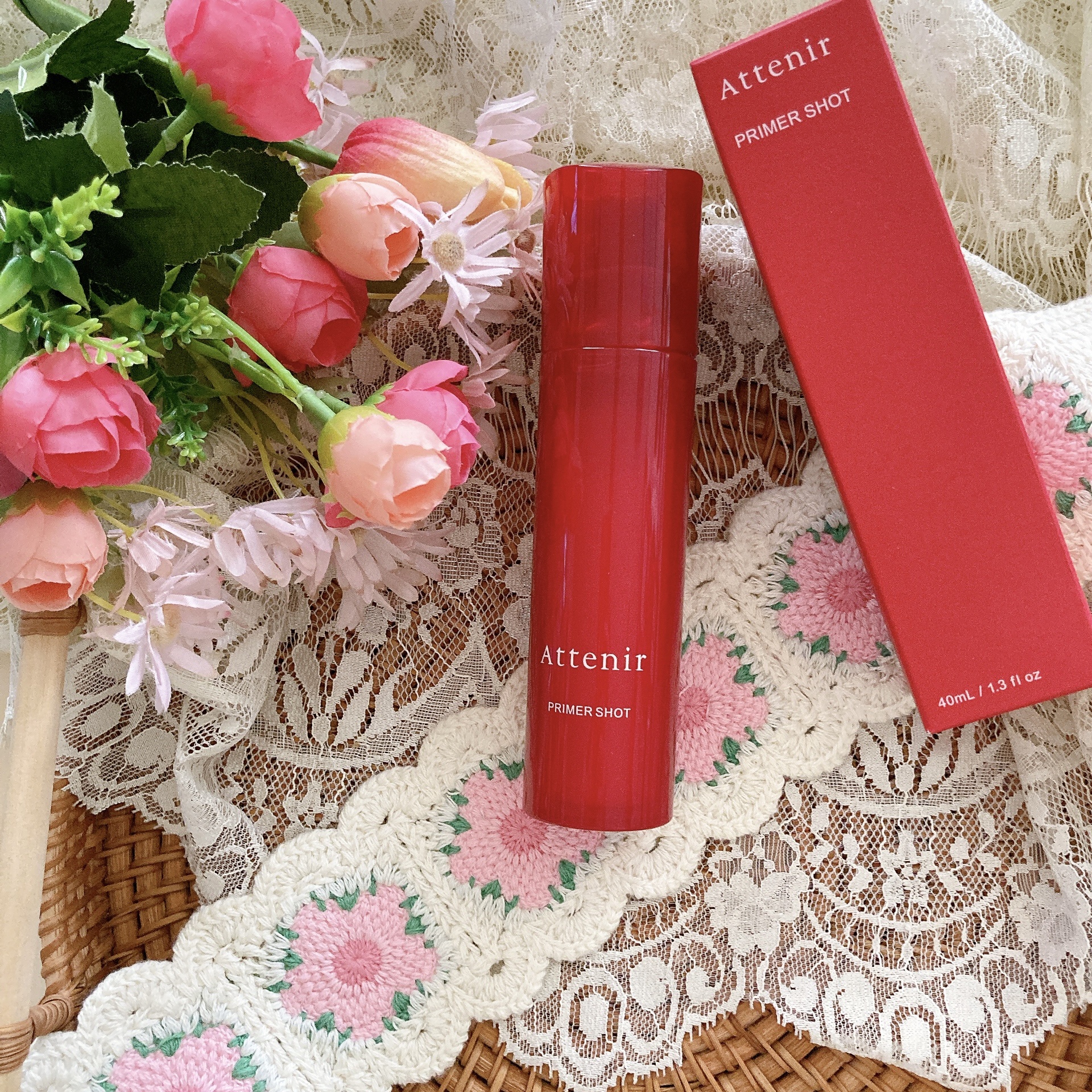 #PR #アテニア
#プライマーショット #ハリツヤ導入美容液 #attenir #導入美容液

プライマーショット
価格：40mL / 3,960円（税込）

美しさの基盤*1を立て直すハリツヤ導入美容液
業界初*2、『浸透型エクソソーム