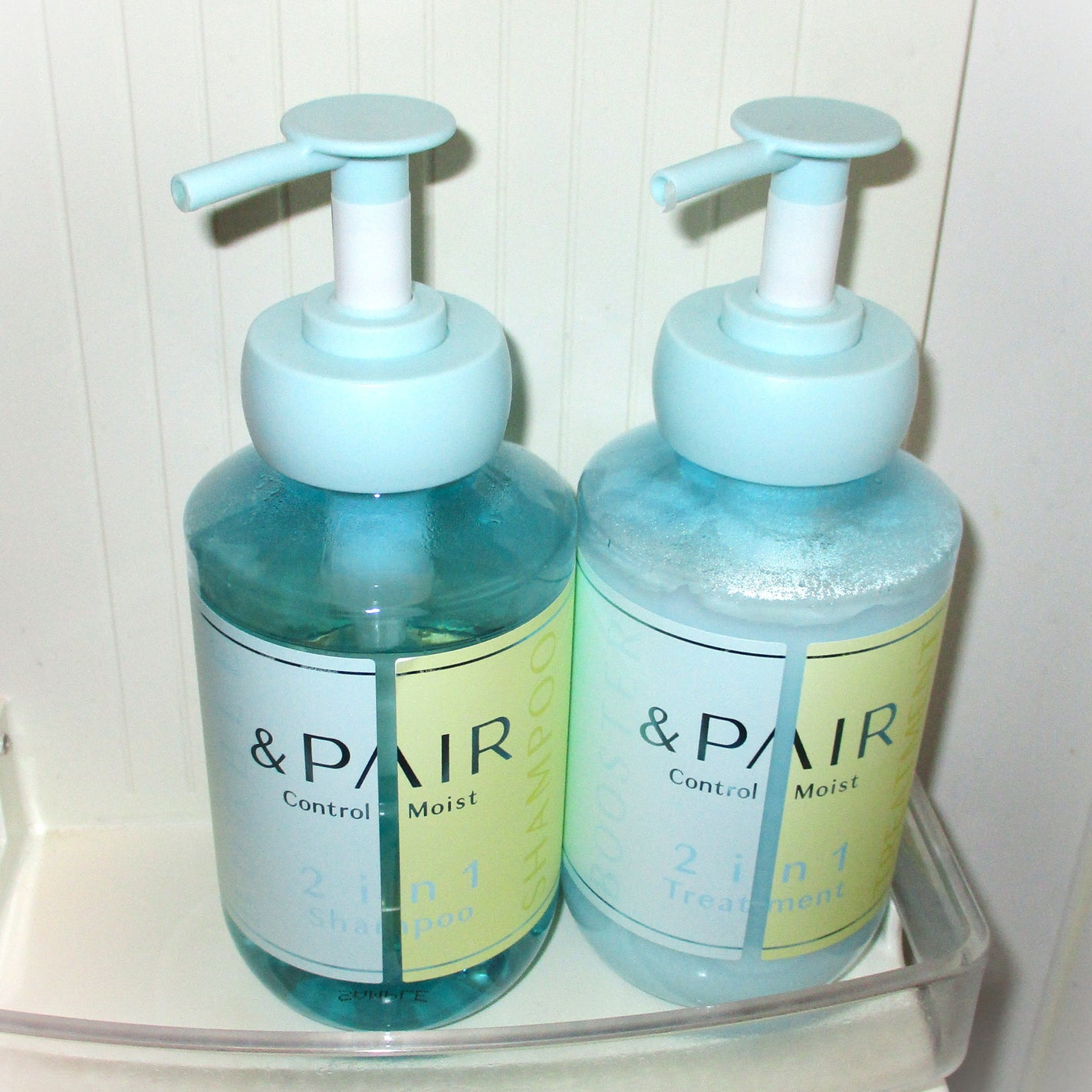 アンドペア コントロール モイスト 2in1 シャンプー&ヘアトリートメント/&PAIR/市販シャンプーを使ったクチコミ(1枚目)