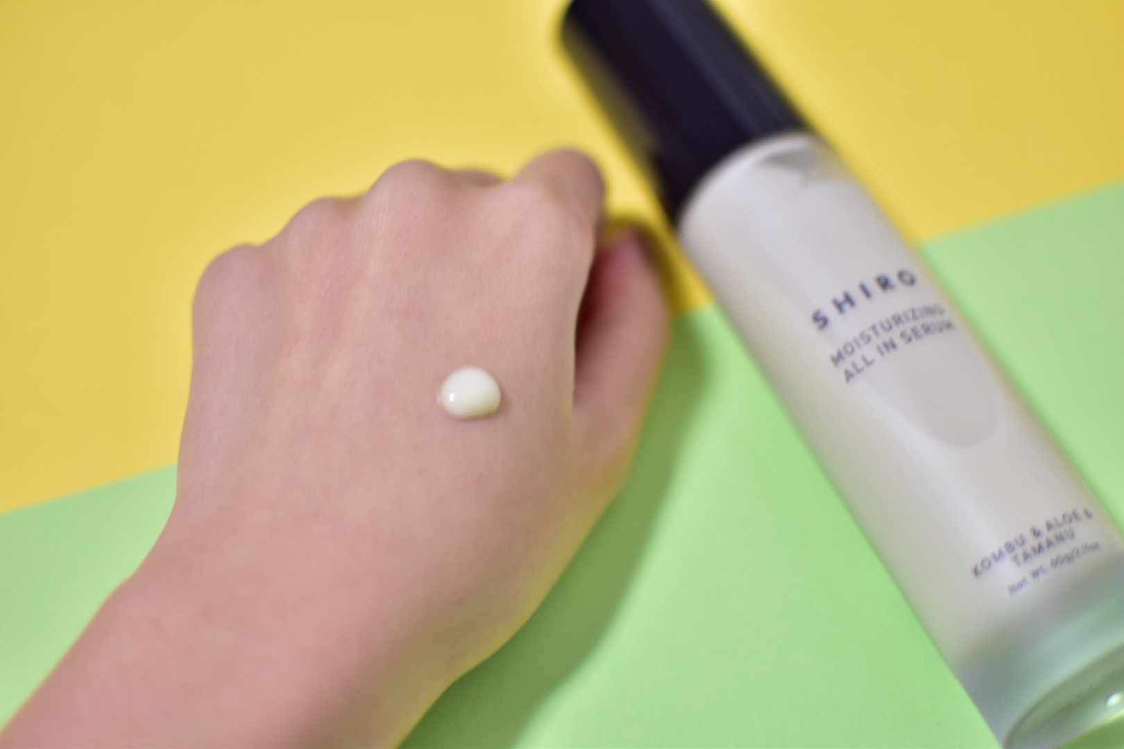 日高昆布アロエタマヌオールインセラム/SHIRO/美容液を使ったクチコミ（2枚目）