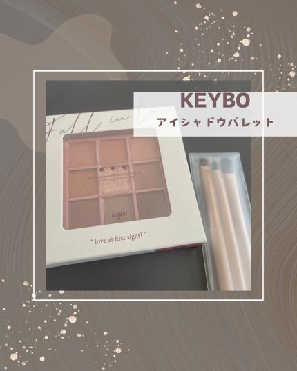 KEYBO FALL IN LOVE SHADOW PALETTE/keybo/アイシャドウパレットを使ったクチコミ(1枚目)