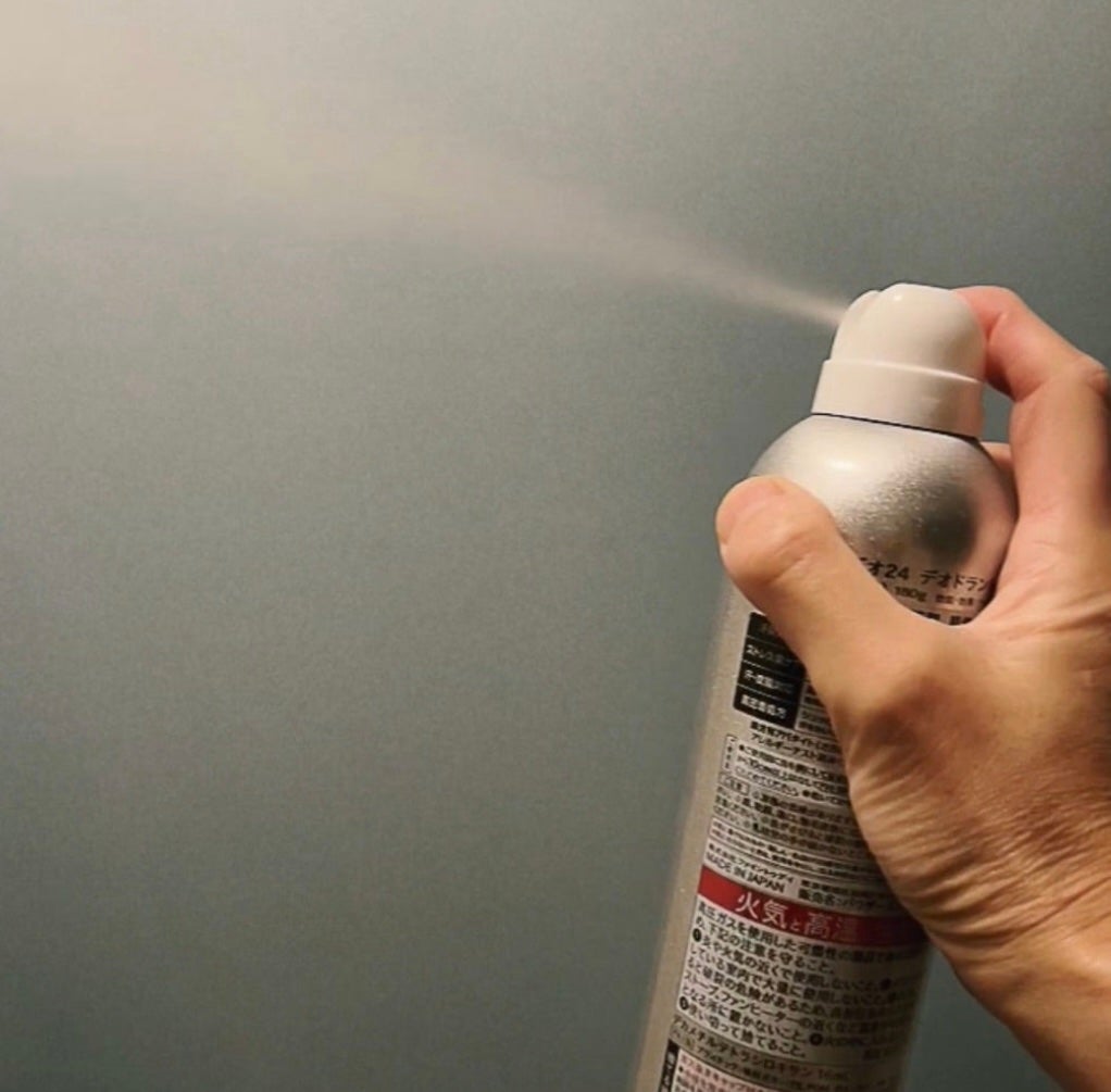 デオドラントスプレー(無香性)/エージーデオ24/デオドラント・制汗剤を使ったクチコミ(3枚目)