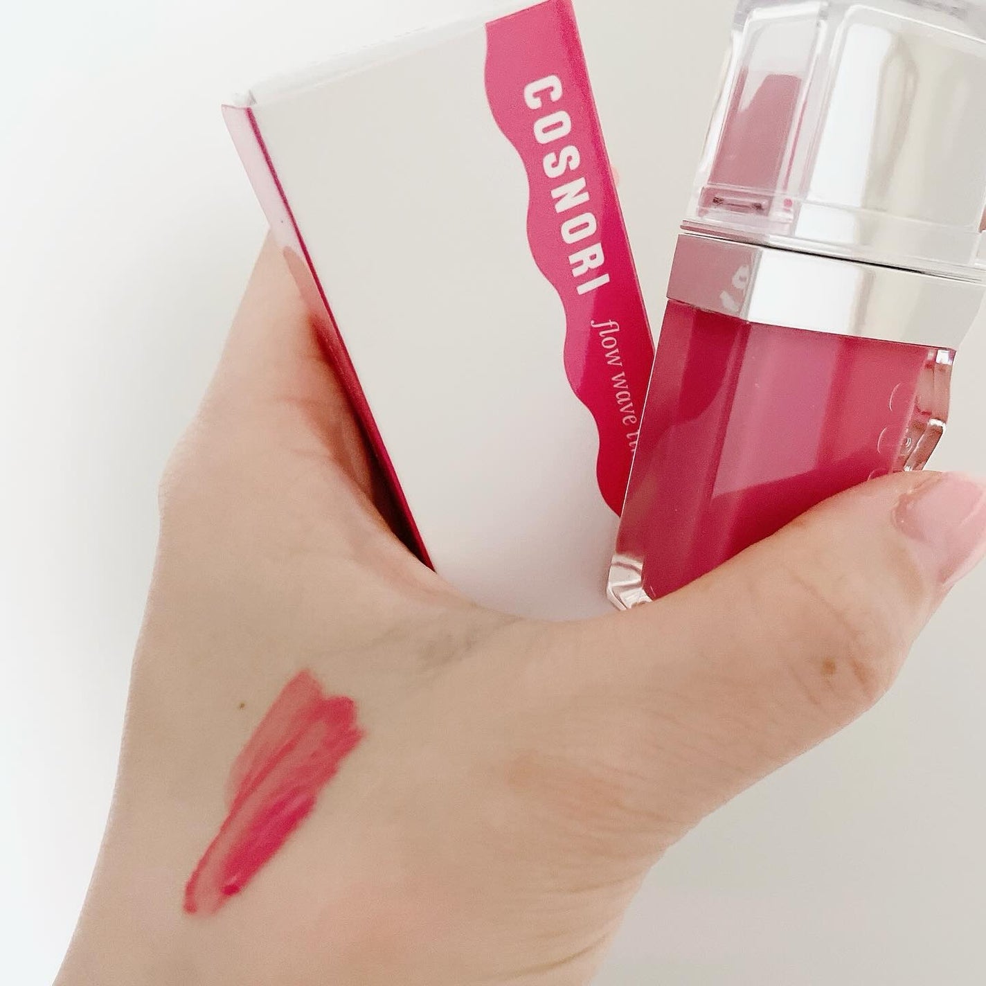 フローウェーブティント/COSNORI/リップティントを使ったクチコミ(1枚目)