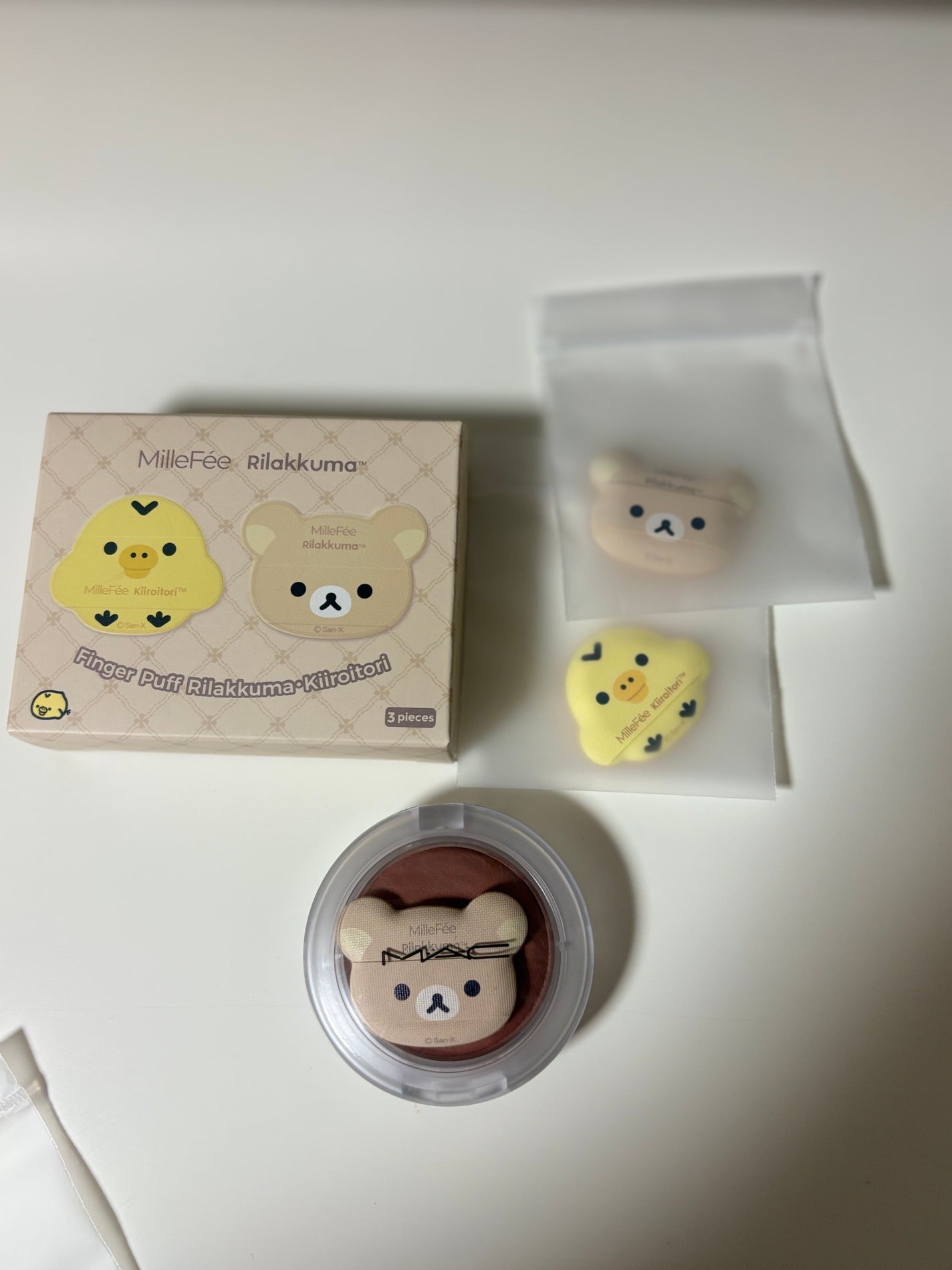 指パフ/MilleFée/パフ・スポンジを使ったクチコミ(1枚目)