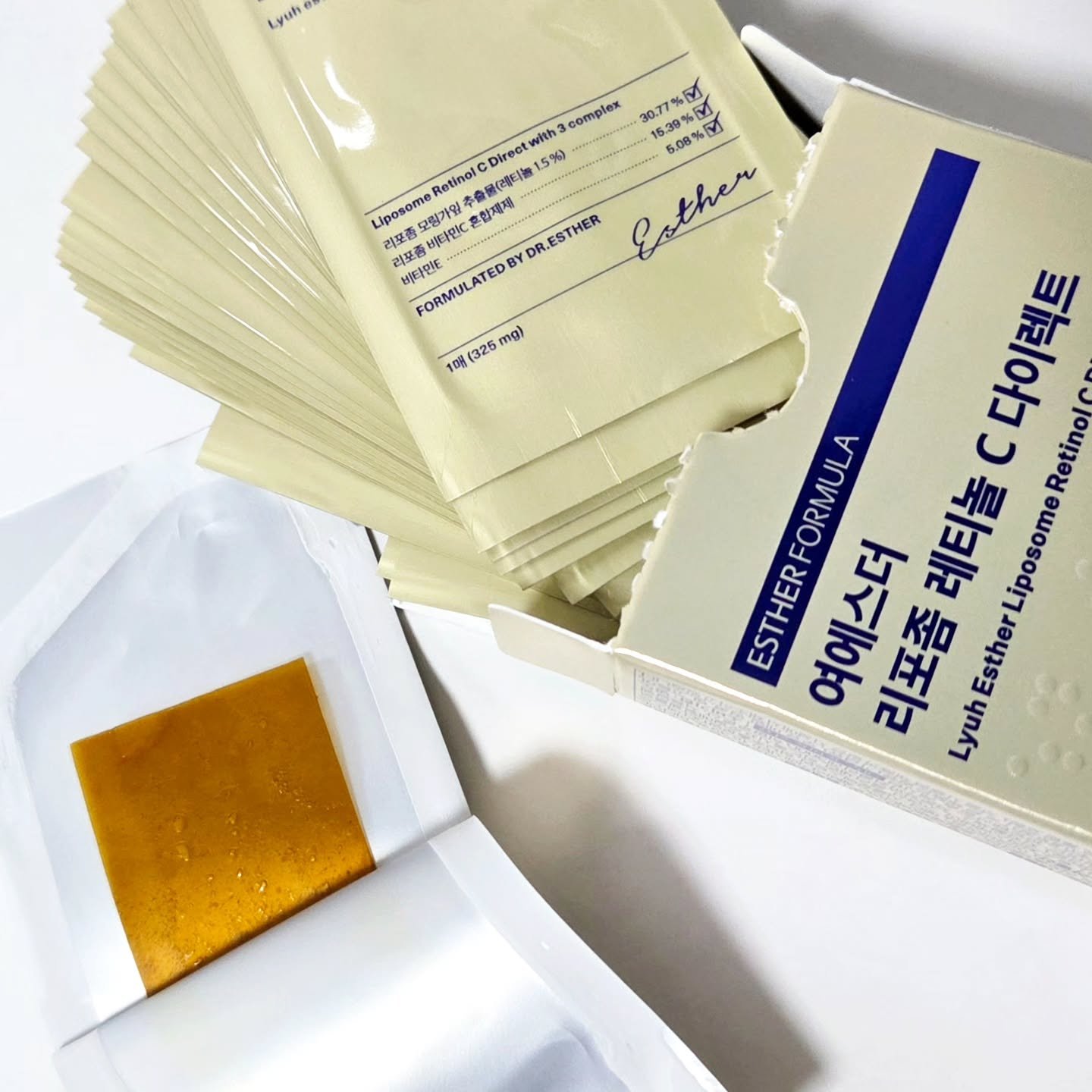 ヨエスターリポソームレチノールCダイレクトフィルム/ESTHER FORMULA/美容サプリメントを使ったクチコミ（1枚目）