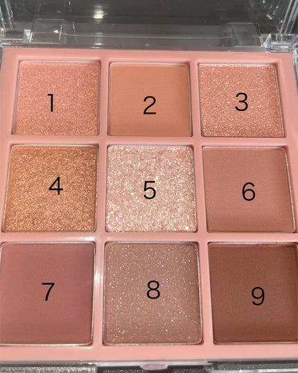 KEYBO FALL IN LOVE SHADOW PALETTE/keybo/アイシャドウパレットを使ったクチコミ(6枚目)