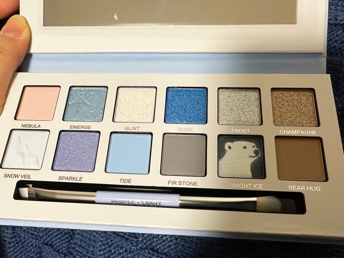 エクスプローラ12色 動物アイシャドウパレット/PERFECT DIARY/アイシャドウパレットを使ったクチコミ(2枚目)