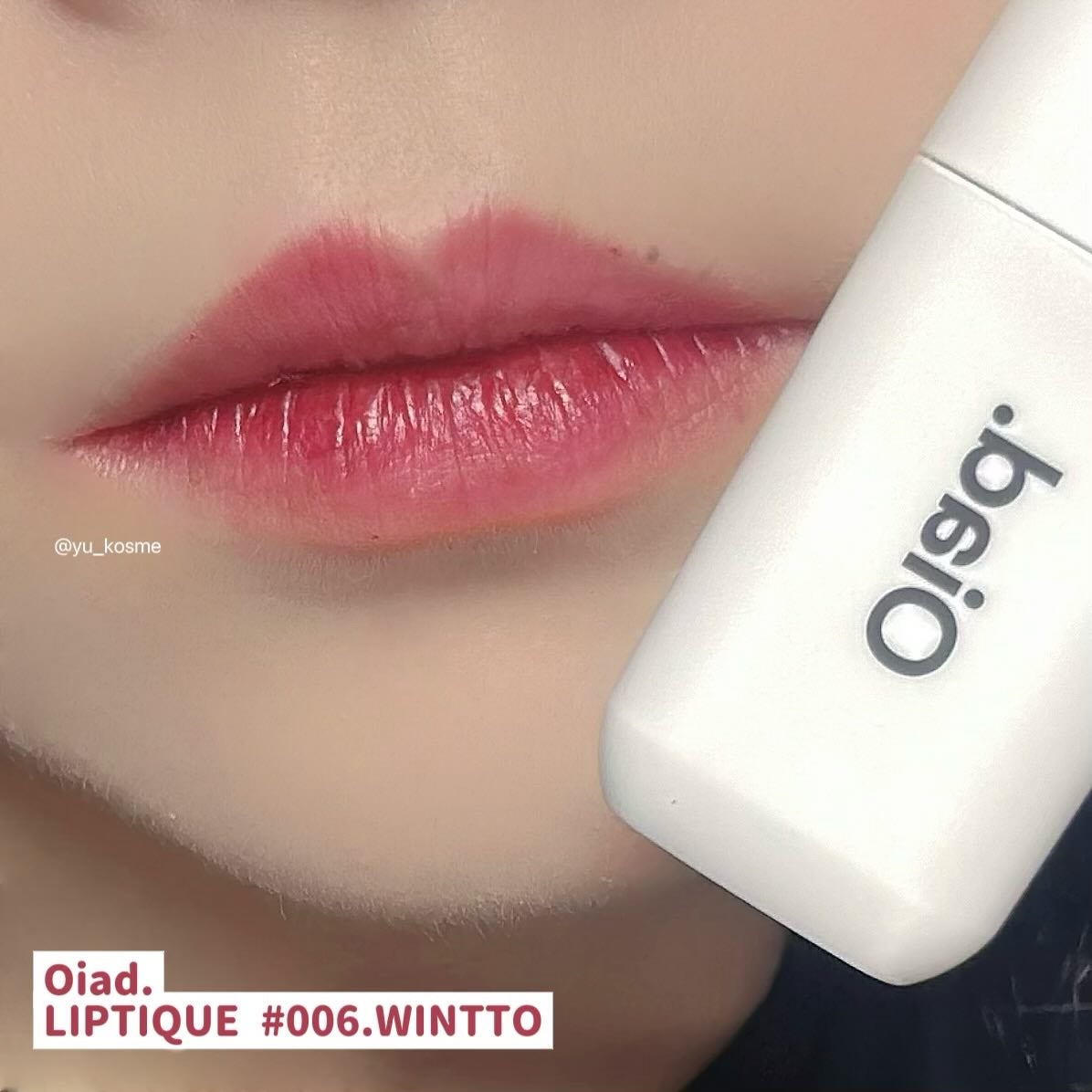 リップティーク/oiad/口紅を使ったクチコミ(5枚目)