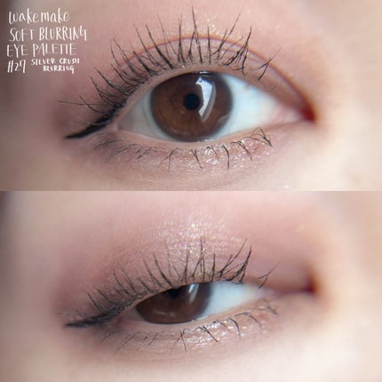 ソフトブラーリングアイパレット/wakemake/アイシャドウパレットを使ったクチコミ(1枚目)