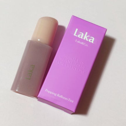ポッピングバルーンティント/Laka/リップティントを使ったクチコミ(2枚目)