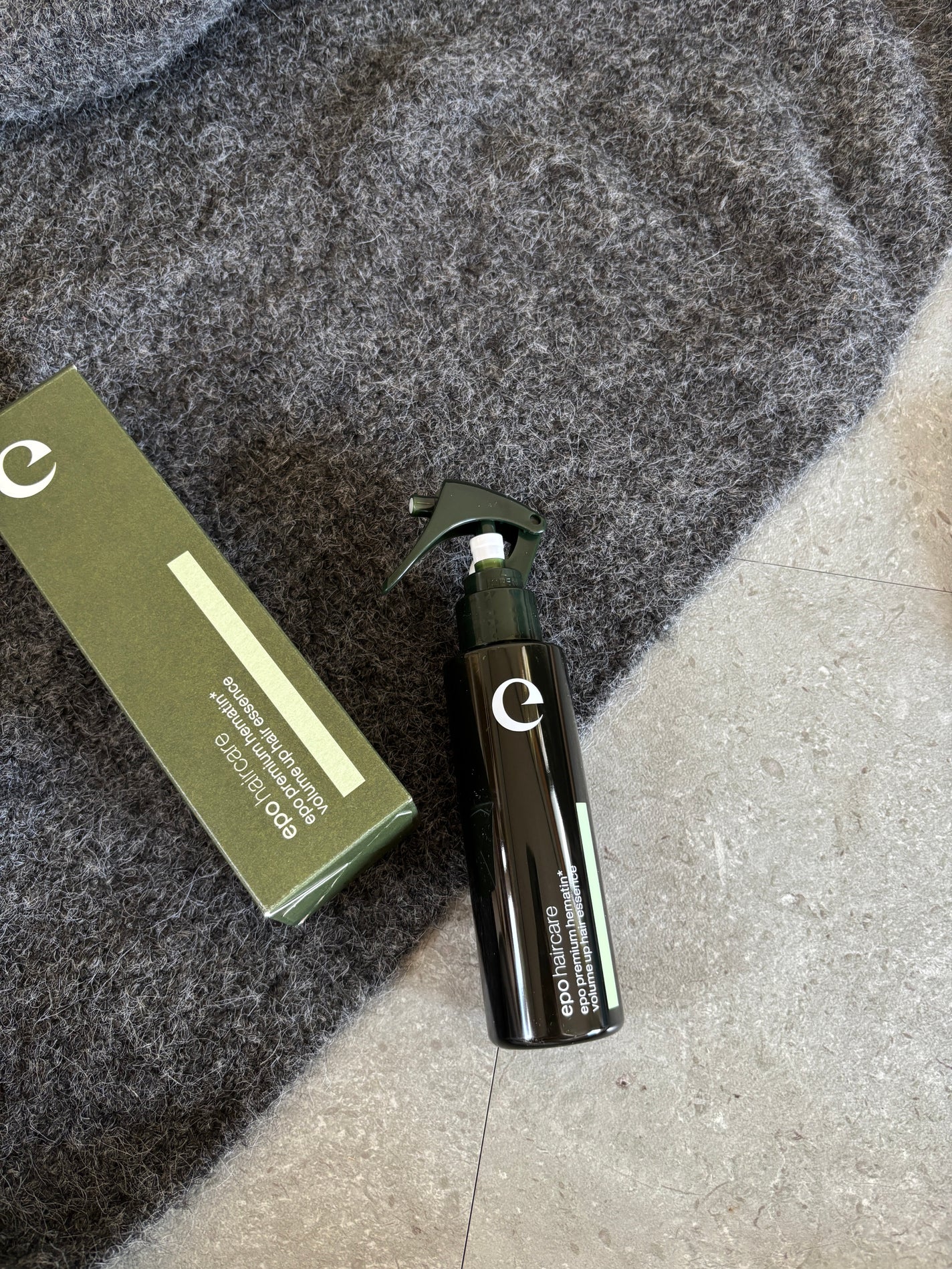 エポプレミアムヘマチン/epo/洗い流すヘアトリートメントを使ったクチコミ(1枚目)