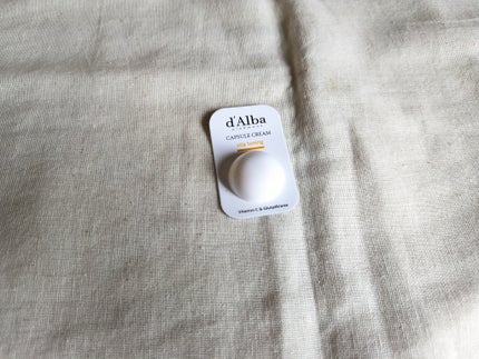 ビタトーニングカプセルクリーム/ダルバ/フェイスクリームを使ったクチコミ(1枚目)