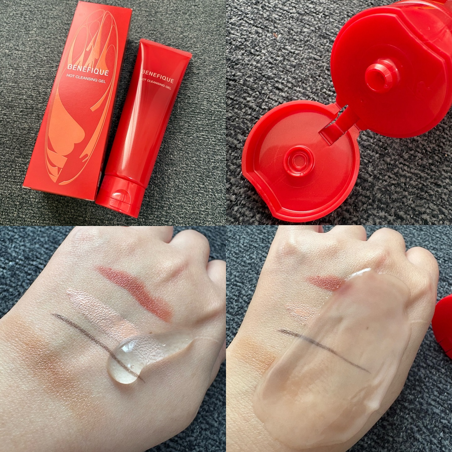 ベネフィーク　ホットクレンジングジェル/BENEFIQUE/クレンジングジェルを使ったクチコミ（2枚目）