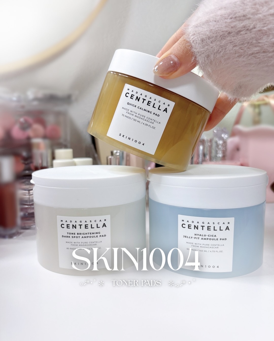 センテラ クイックカーミングパッド/SKIN1004/トナーパッドを使ったクチコミ（1枚目）