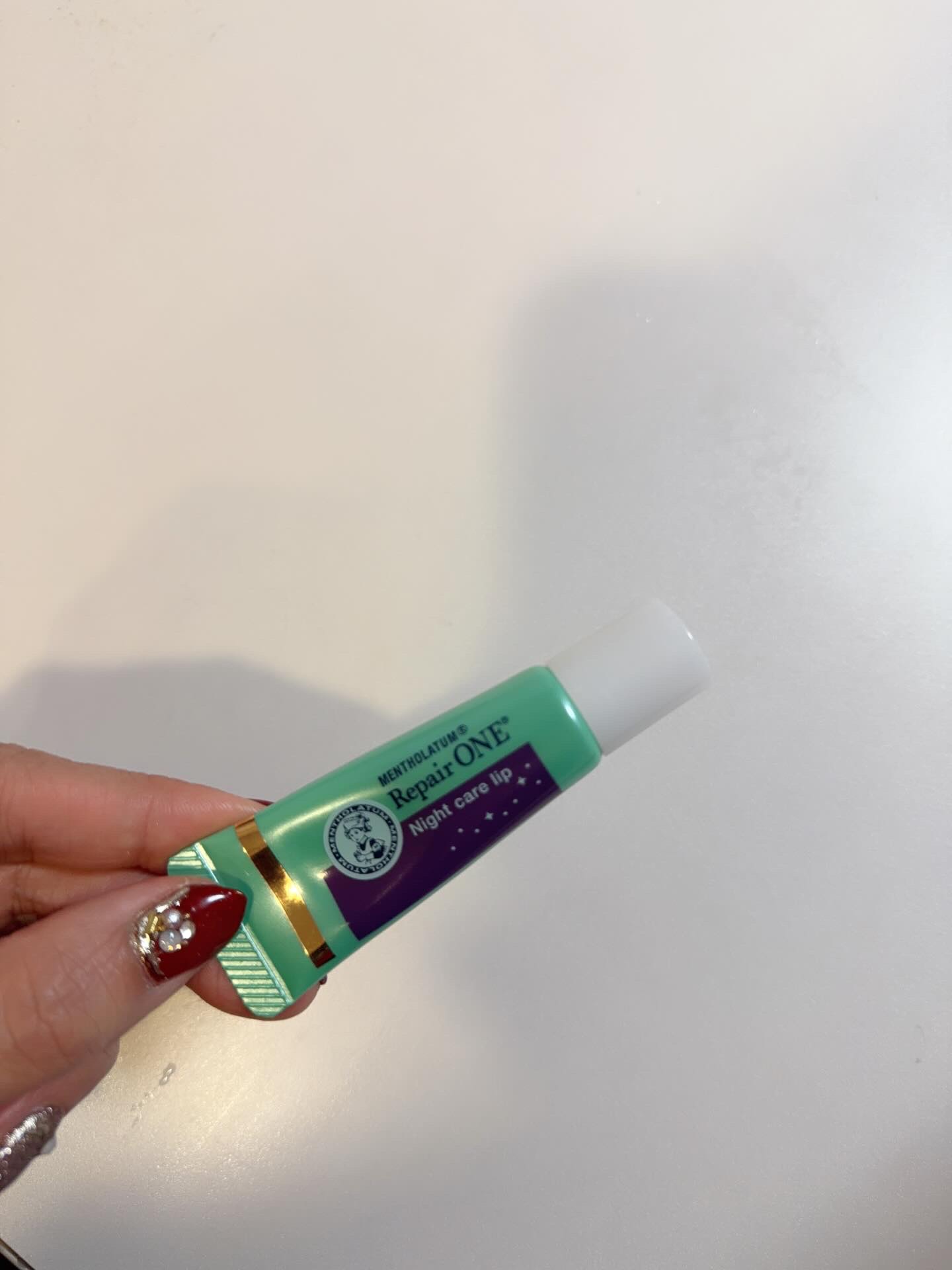 メンソレータム リペアワン ナイトケアリップ/メンソレータム/リップ美容液を使ったクチコミ（3枚目）